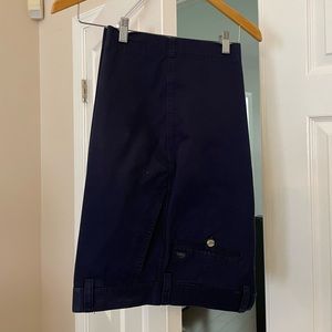 Lacoste mens navy blue cotton shorts. Size 44 or 34 American